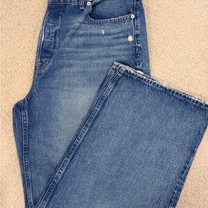 Madewell Women's Curvy Low Slung Baggy Jeans—29